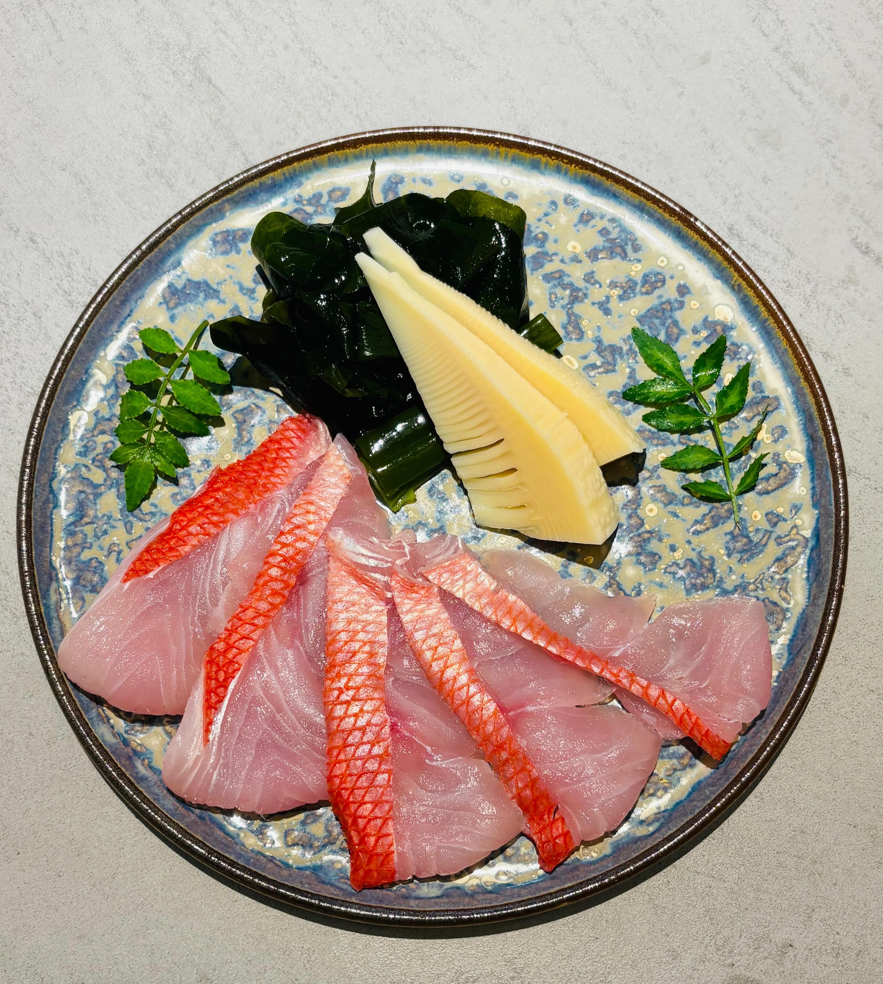 金目鯛のお造り